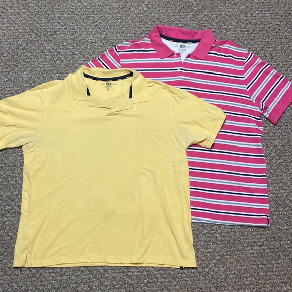 Bundle of 2 XL Men Club Room polo short sleeve shirts - Picture 2 of 4
